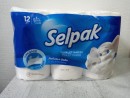 Туал. папір SELPAK максі 3шар/150 , в упаковці -12рул. целюлоза білий Туалетний папір ТМ SELPAK.